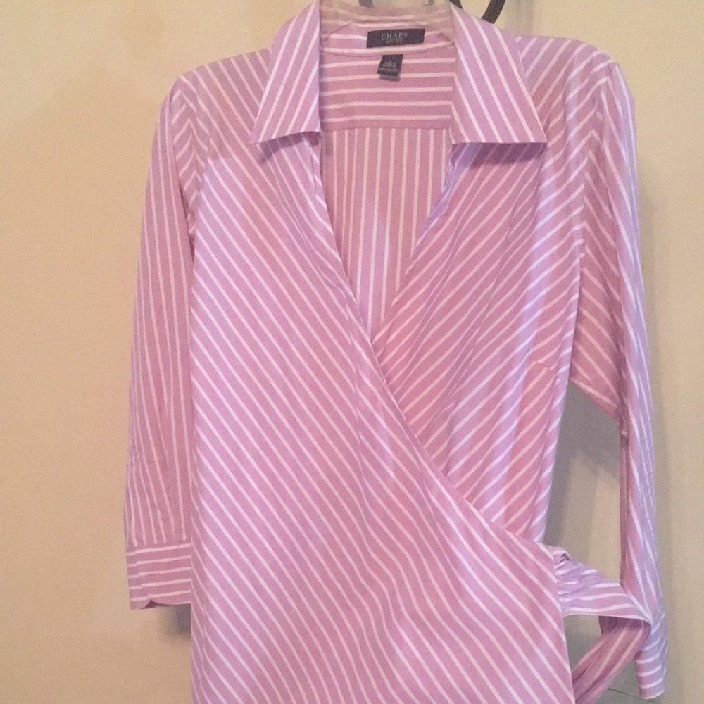 Chaps Wrap Blouse - image 2